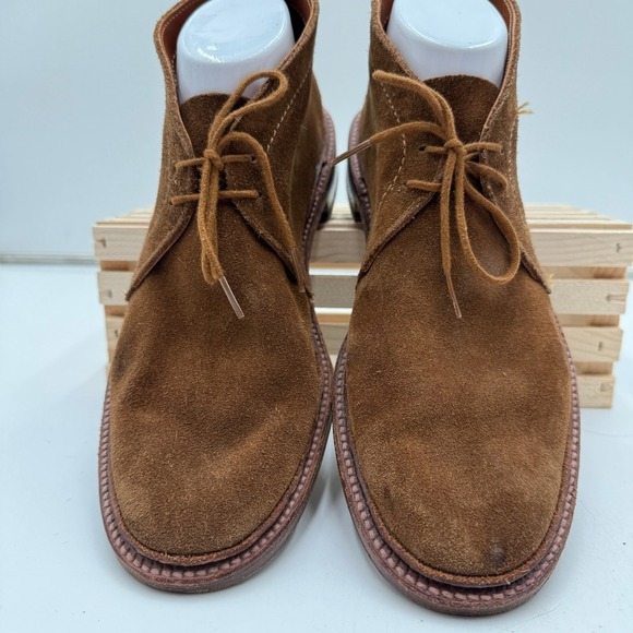 Alden USA Snuff Brown Suede 1493 Unlined Chukka Boots Men 8.5 D 1493 main image 6